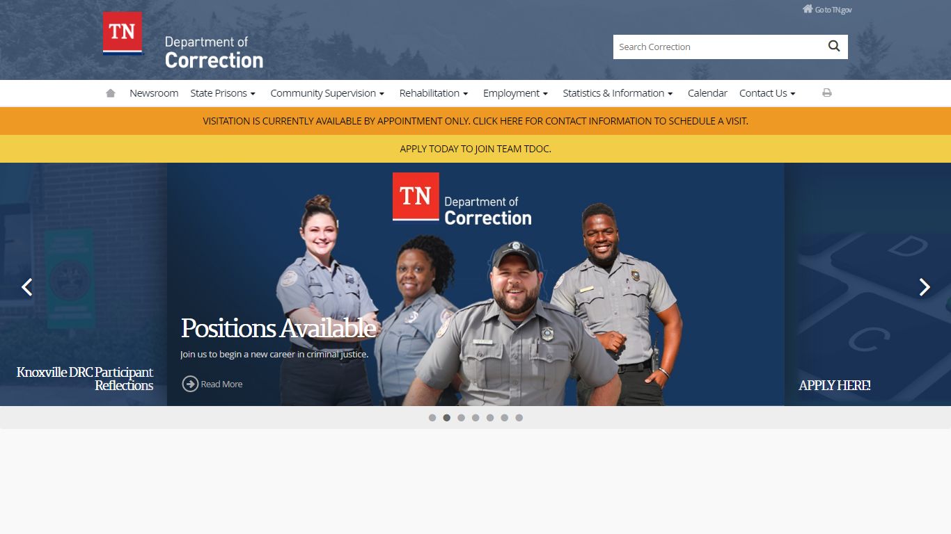 Department of Correction - TN.gov